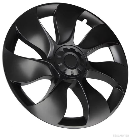 Tesla Model Y 19" Fulll Coverage Ubertine Wheel Covers - Gun Metal Grey - TESLARY Tesla Shop Accessories Europe Nederlands Ireland Deutschland Espana Alicante France Italia