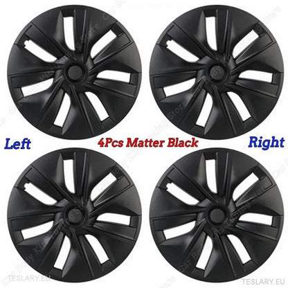 TESLA MODEL Y 19" PERFORMANCE FULL COVER WHEEL HUBS - TESLARY Tesla Shop Accessories Europe Nederlands Dublin Cork Ireland Deutschland Espana Alicante France Italia