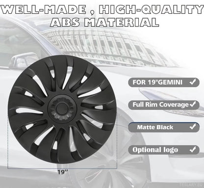 Tesla Model Y 19" Ubertine Performance Style Wheel Covers - TESLARY Tesla Shop Accessories Europe Nederlands Ireland Deutschland Espana Alicante France Italia