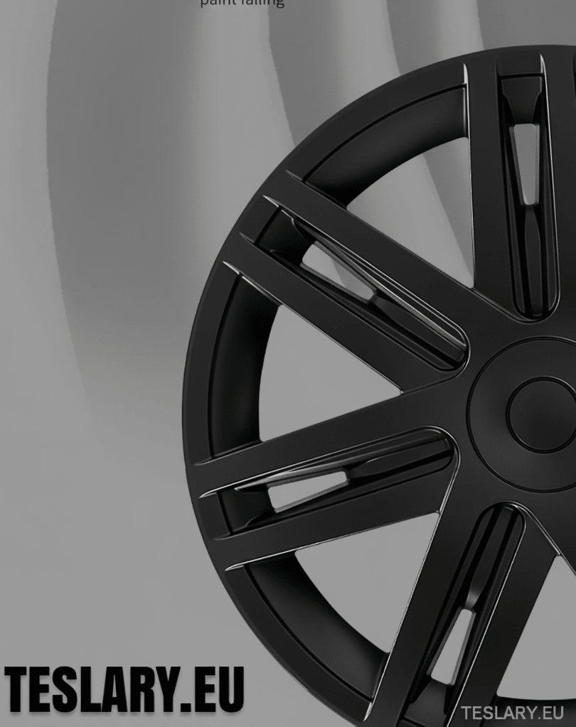 TESLA MODEL Y 19" UNIQUE S3 FULL COVER WHEEL HUBS STAR STYLE - TESLARY Tesla Shop Accessories Europe Nederlands Dublin Cork Ireland Deutschland Espana Alicante France Italia