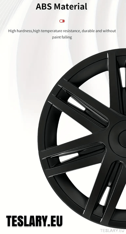 TESLA MODEL Y 19" UNIQUE S3 FULL COVER WHEEL HUBS STAR STYLE - TESLARY Tesla Shop Accessories Europe Nederlands Ireland Deutschland Espana Alicante France Italia
