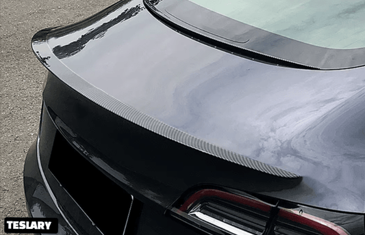 Tesla Model Y 2022 - 2025 Trunk / Boot Spoiler Lip - TESLARY Tesla Shop Accessories Europe Nederlands Dublin Cork Ireland Deutschland Espana Alicante France Italia