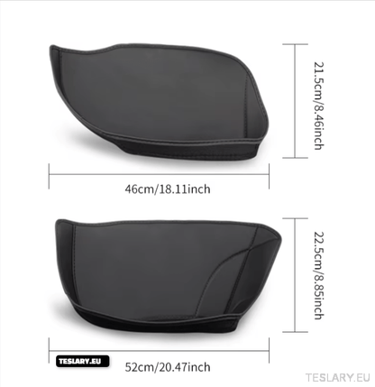 Tesla Model Y door storage inserts protective pad PU leather door slot pad storage pocket - TESLARY Tesla Shop Accessories Europe Nederlands Ireland Deutschland Espana Alicante France Italia