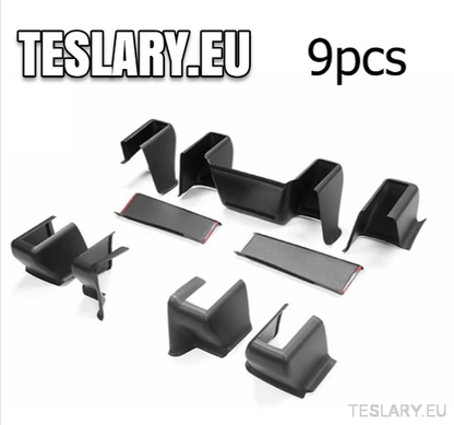 Tesla Model Y Full 9 Piece Seat Rail Protection Kit - TESLARY Tesla Shop Accessories Europe Nederlands Ireland Deutschland Espana Alicante France Italia