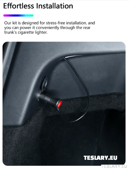 Tesla Model Y Led Ambient Roof Lighting - TESLARY Tesla Shop Accessories Europe Nederlands Ireland Deutschland Espana Alicante France Italia