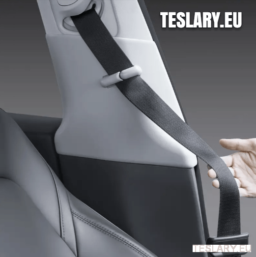 TESLA MODEL Y SEAT BELT HEIGHT LIMITER - TESLARY Tesla Shop Accessories Europe Nederlands Dublin Cork Ireland Deutschland Espana Alicante France Italia