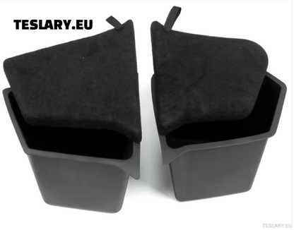 Tesla Model Y Trunk Organiser Side Pockets with Lids ( 2 ) - TESLARY Tesla Shop Accessories Europe Nederlands Dublin Cork Ireland Deutschland Espana Alicante France Italia