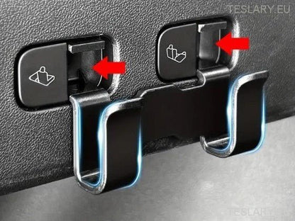Tesla Model Y Trunk Semi Hidden Hook & Organiser - TESLARY Tesla Shop Accessories Europe Nederlands Ireland Deutschland Espana Alicante France Italia