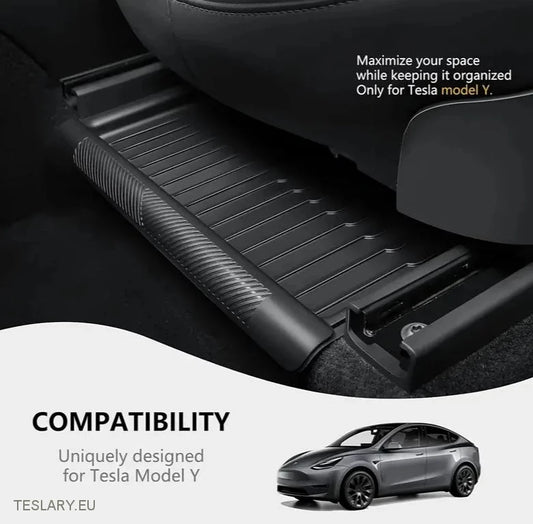 Organizador de bandeja subestimada de Tesla Model Y con tapa de privacidad