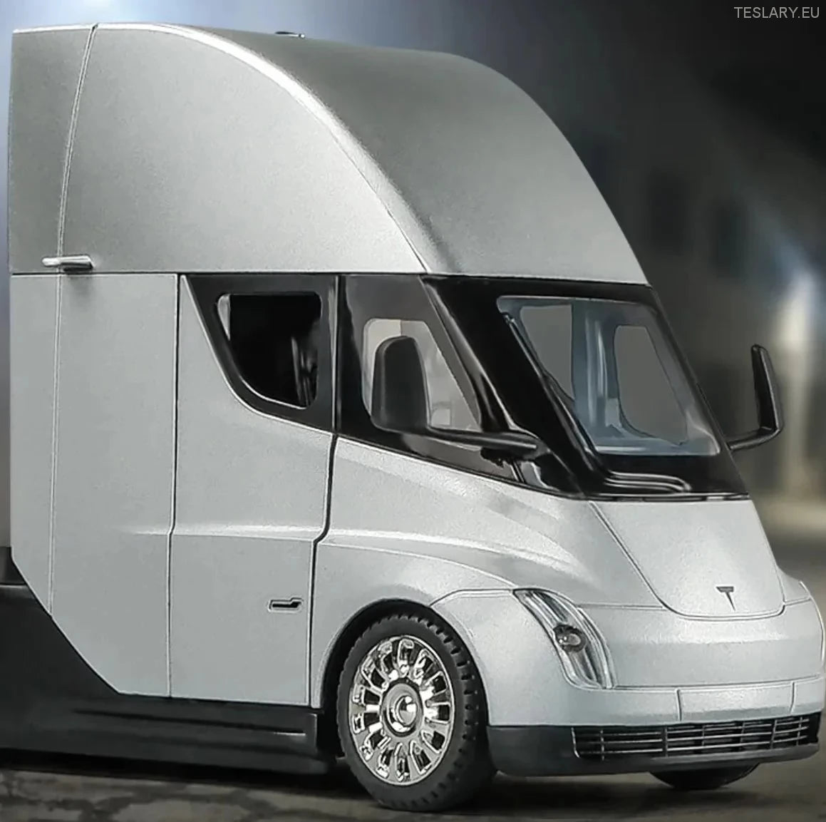 Tesla Semi Trailer Truck Collectores 1:24 Versión no oficial
