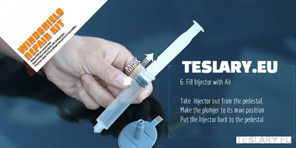 Windscreen Glass Crack Repair Kit - TESLARY Tesla Shop Accessories Europe Nederlands Dublin Cork Ireland Deutschland Espana Alicante France Italia